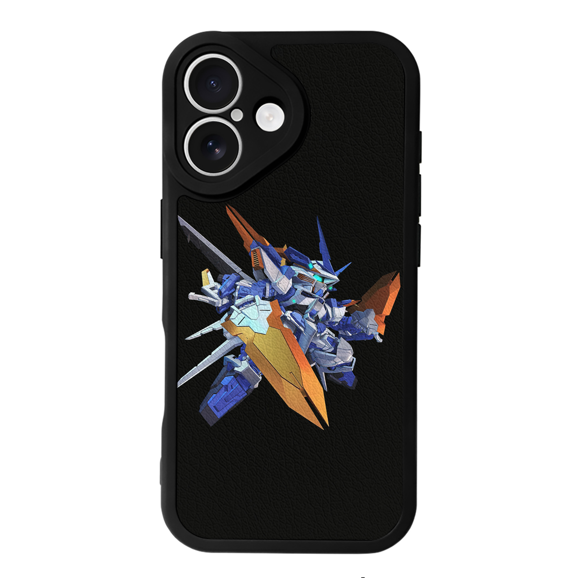 （画像用） 機動戦士ガンダム Mobile Suit Gundam 【iPhone 16シリーズ対応】シリコンスマホケース（レザー調） 材質：シリコン